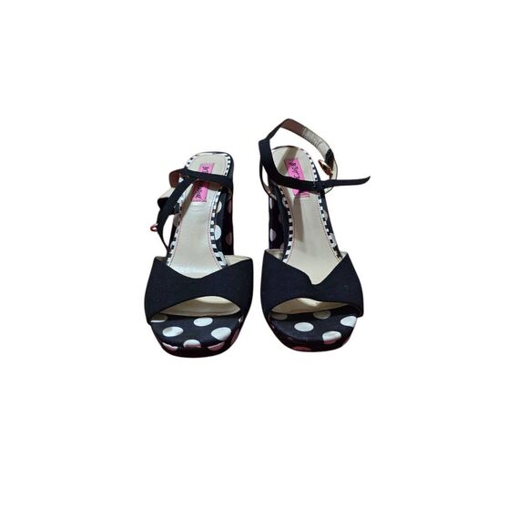 Betsey Johnson Polka Dot Isla Heels - Picture 3 of 6